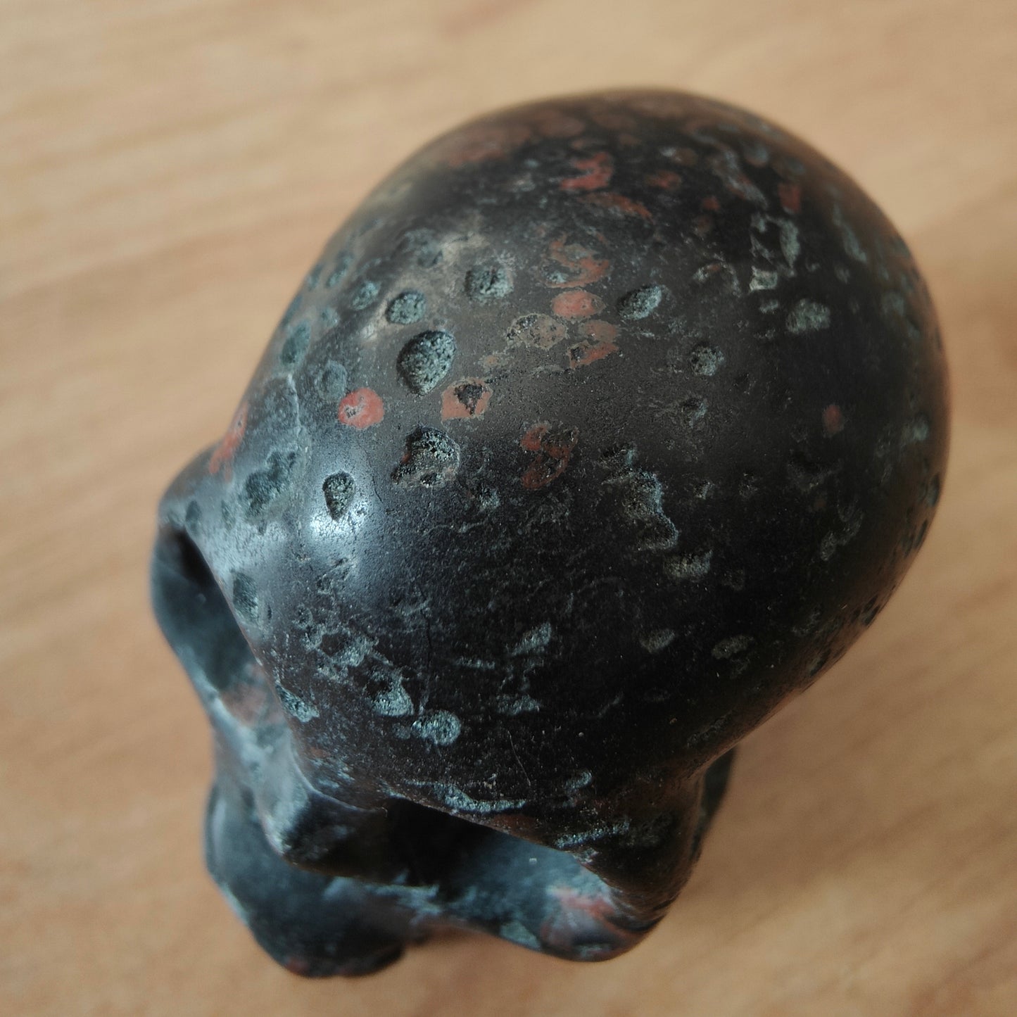 Dragon Stone Jasper Skull - Seconds