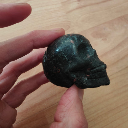 Dragon Stone Jasper Skull - Seconds