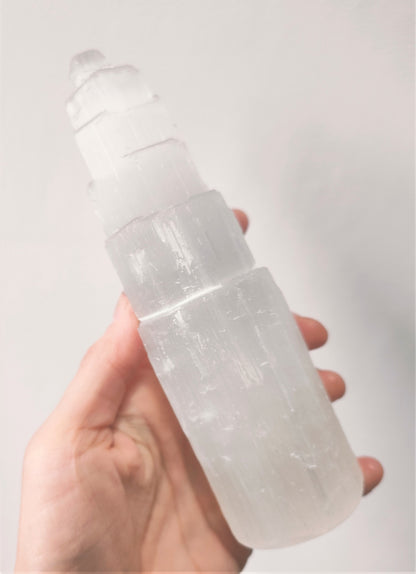 Selenite Tower 16cm