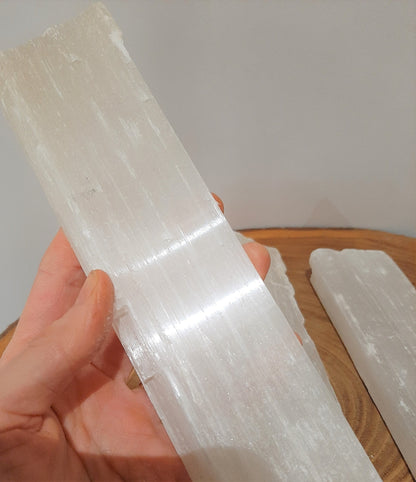 Bulk Buy: Selenite natural wands 10cm/20cm