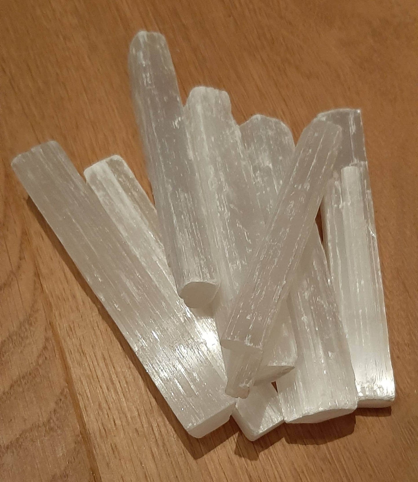 Bulk Buy: Selenite natural wands 10cm/20cm