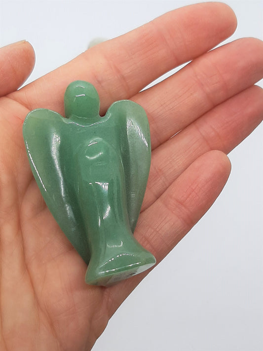 Green Aventurine Gemstone Angel