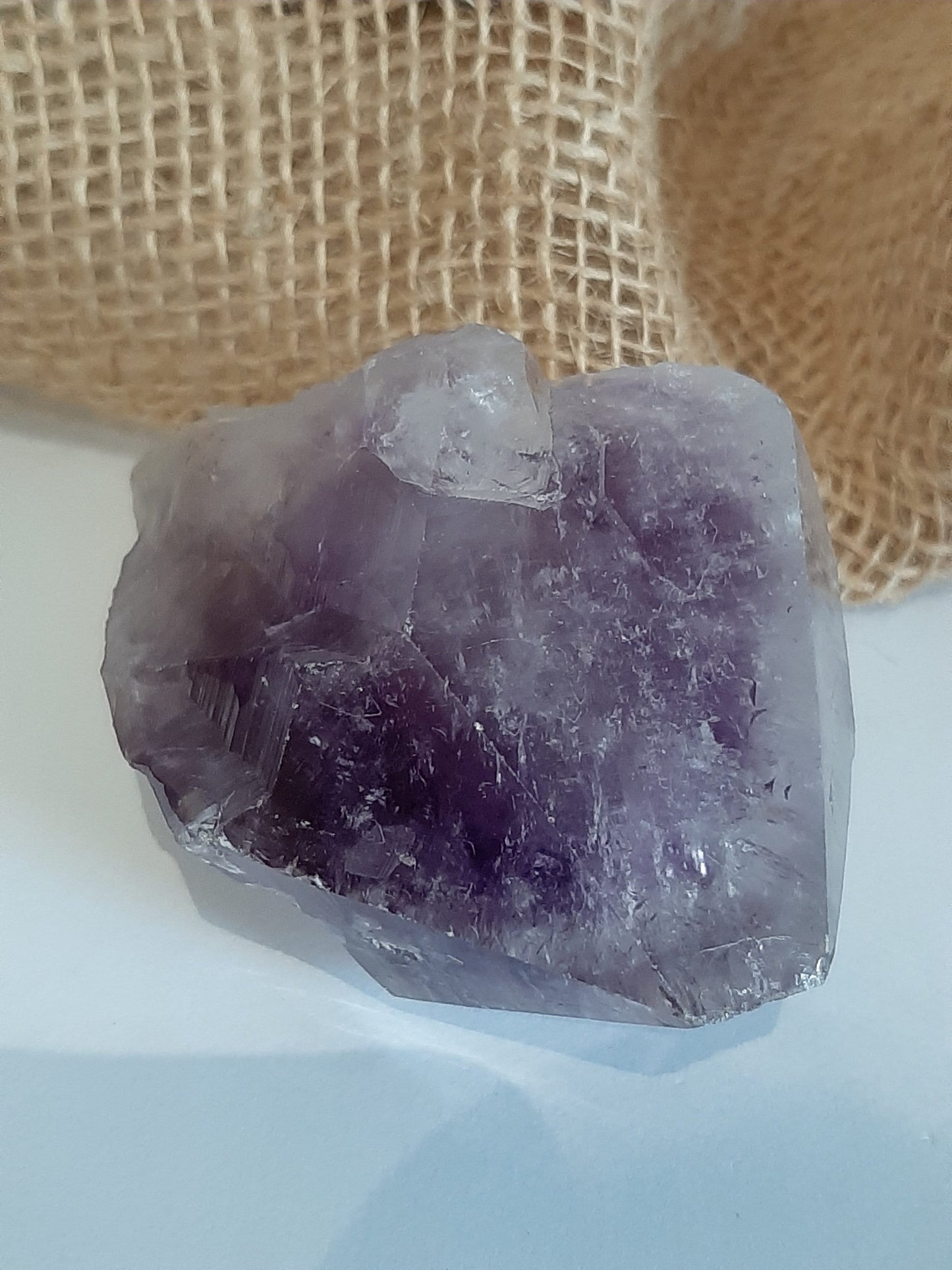 Amethyst large polished point