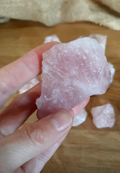 Rose Quartz natural pieces