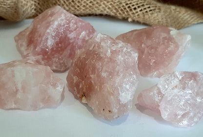 Rose Quartz natural pieces