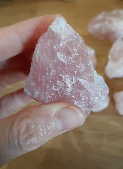 Rose Quartz natural pieces