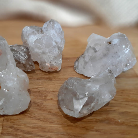 Rough Natural Elestial Quartz Pieces