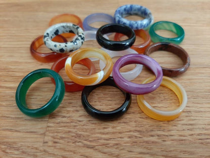 Gemstone rings