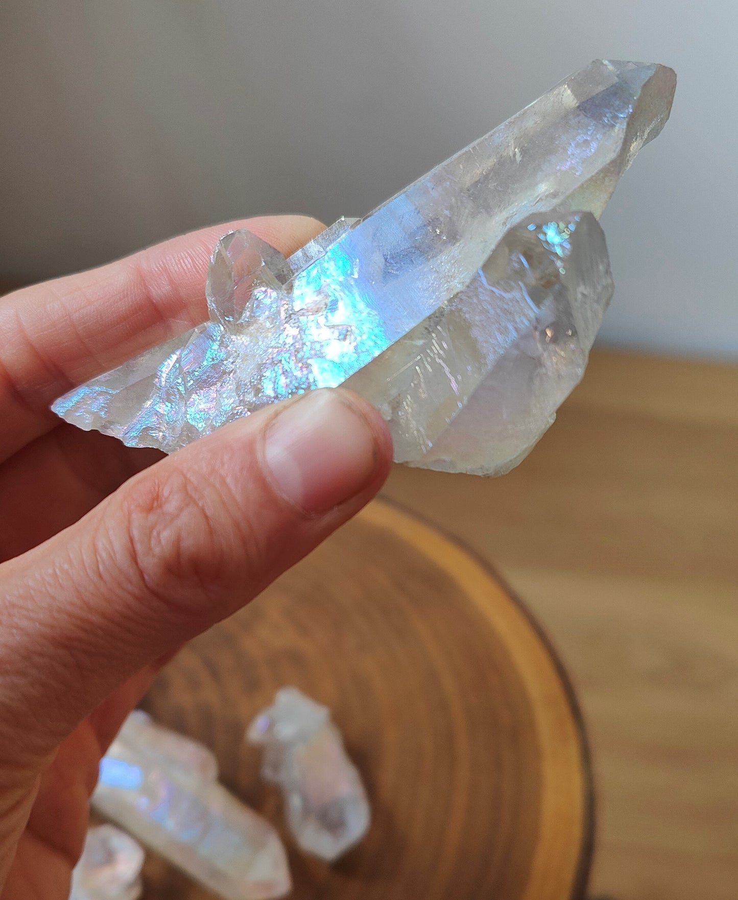 Aura Quartz Clusters