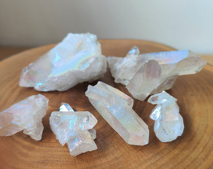 Aura Quartz Clusters