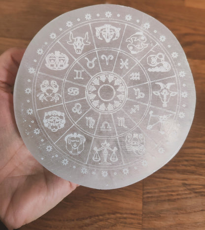 Selenite charging plate