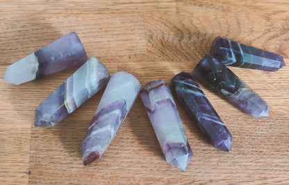 Chevron Amethyst Points 5-6cm