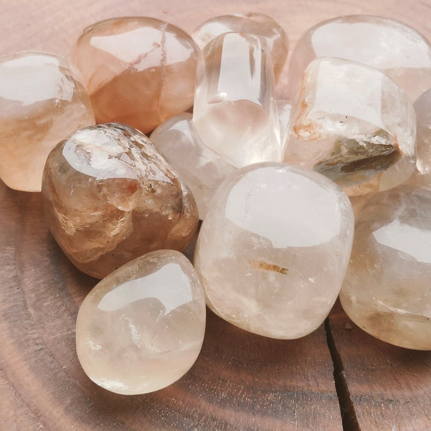 Natural Indian Citrine Tumblestones (M)