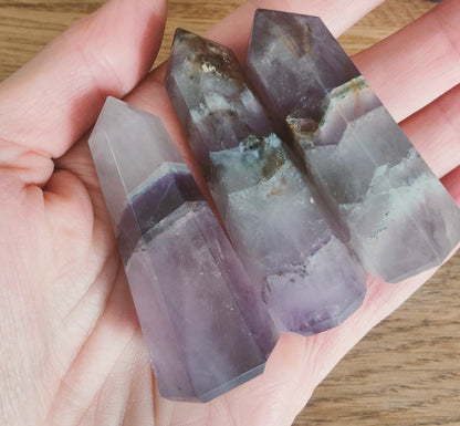 Chevron Amethyst Points 5-6cm