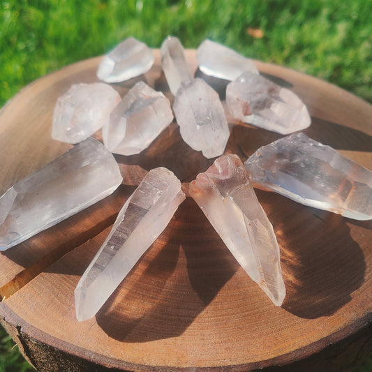 Lemurian Quartz Points  3-7cm