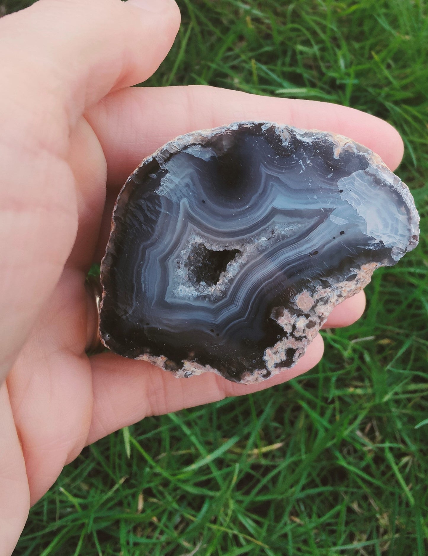 Brown Coloured Agate Geodes