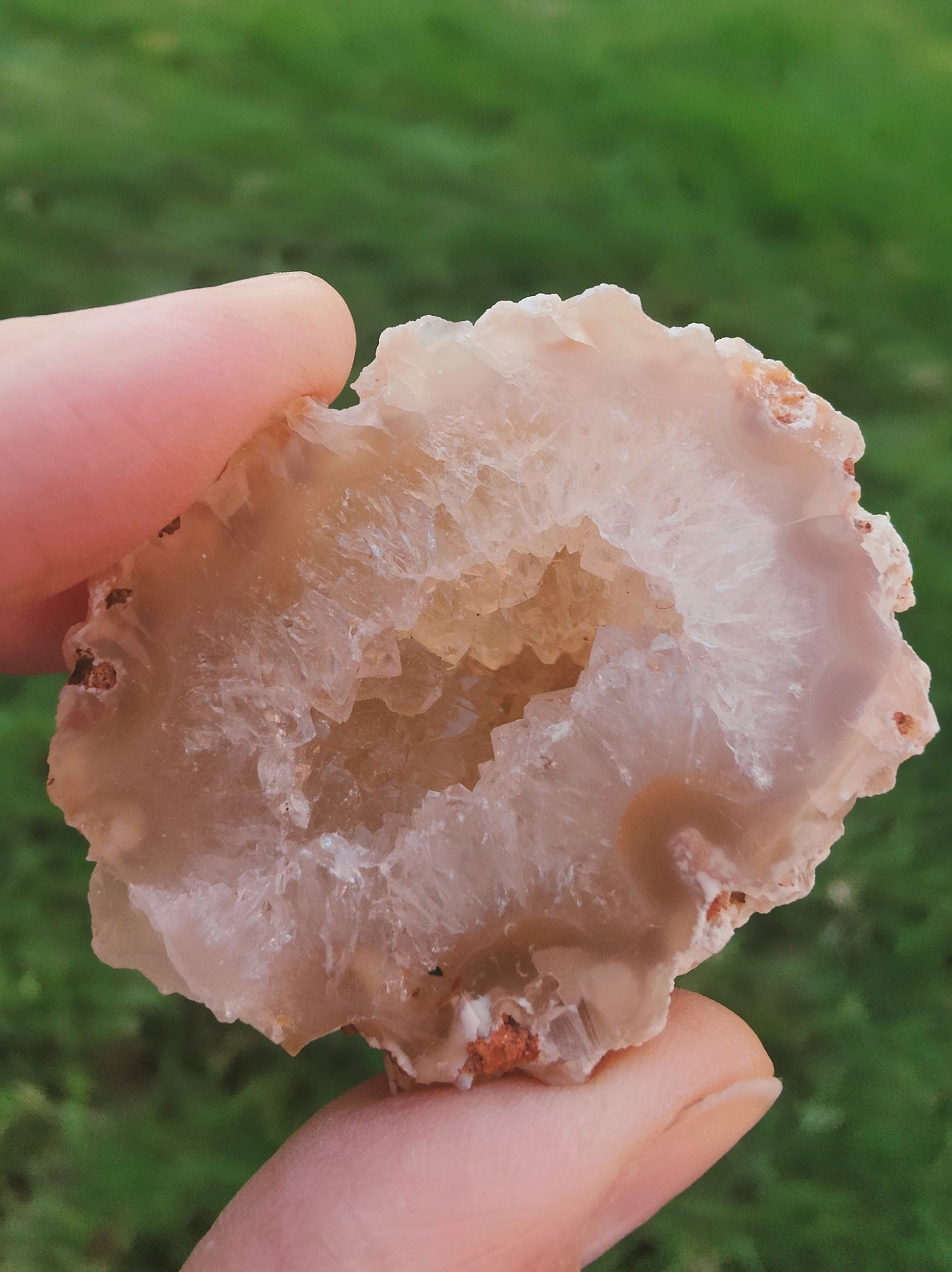 Brown Coloured Agate Geodes