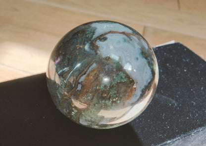 Moss Agate Sphere 6cm