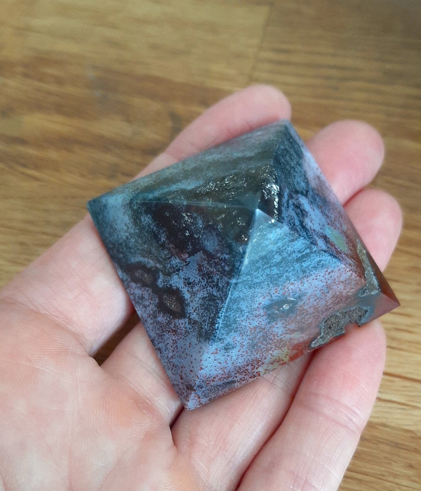 Ocean Jasper Pyramid